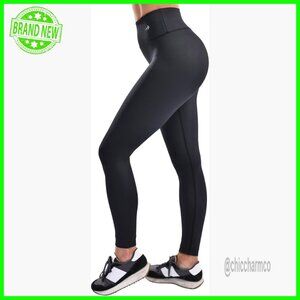 High Waisted Compression Leggings Performance Shaping Gym Yoga Workout Pants
